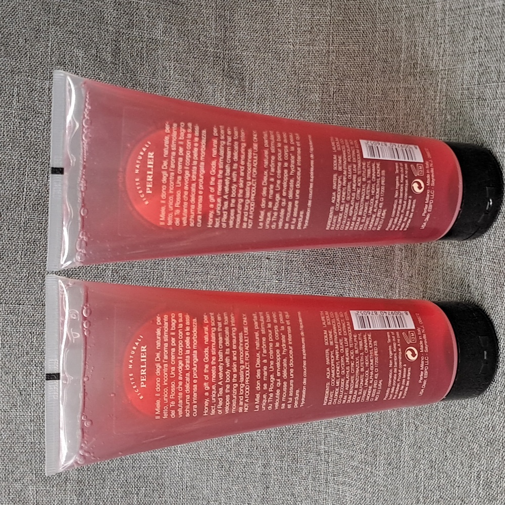 2 Perlier Body Honey Miel Honey & Red Tea Bath & Shower Cream 8.4 Fl Oz - Picture 2 of 4